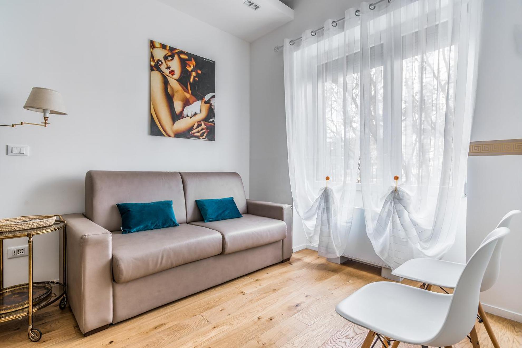 Milano Vetra-Parco Delle Basiliche 2 Pax- Wifi- Banfi Lägenhet Exteriör bild